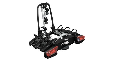 thule velocompact f fix4bike towbar bike rack 13 pin 3 bikes e bikes compatible grey black