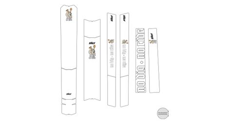 Protection de cadre slicy sublimistick color no dig no ride mat