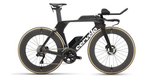 Cervelo p5 bici da triathlon shimano dura-ace di2 12s 700 mm nero 2025
