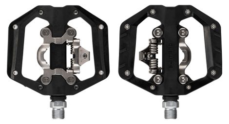 Pedali ibridi Shimano PD-EH510 SPD/piatti neri