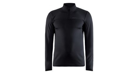 Maillot manches longues 1 2 zip craft core gain noir