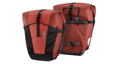 Paire de sacoches de porte-bagages ortlieb back-roller pro plus 70l rouge salsa dark chili