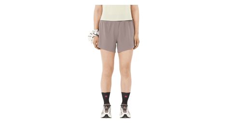 Salomon Sense Aero Stow 4in Shorts für Damen, braun