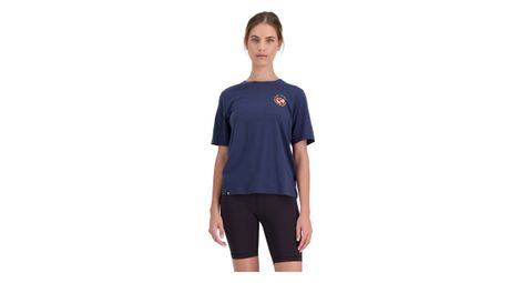 Camiseta técnica de mujer mons royale icon merino azul