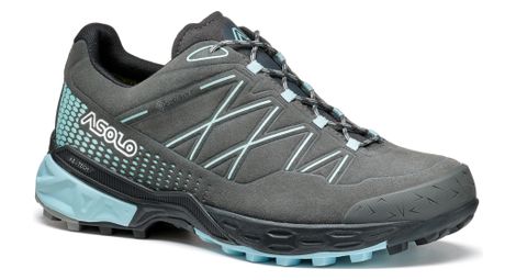 Damen-wanderschuhe asolo tahoe lth gore-tex grau/blau