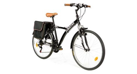 VTC Moma Bikes Hybrid 28'' Shimano 18V Noir