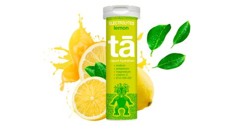12 ta energy hydration tabs electrolyte tablets 12 lemon