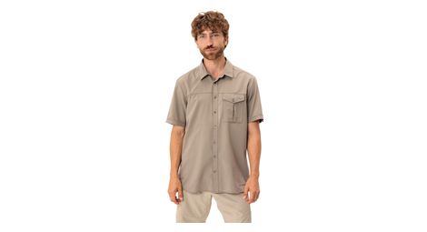 Chemise vaude rosemoor ii beige homme