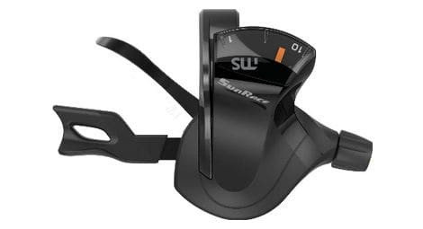 Manette derailleur droite vtt 10v push pull compatible shimano sunrace