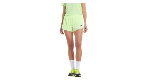 Short New Balance RC Essential Jaune Femme
