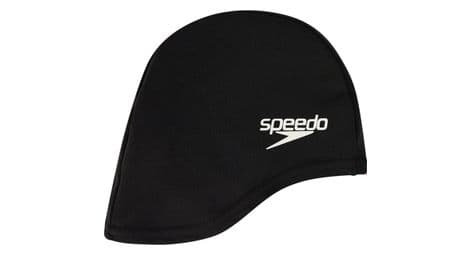 Speedo polyester cap kinderbadmuts zwart