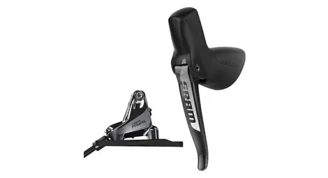 Hydraulic front brakeset left lever sram rival 1 hrd flat mount (w/o rotor) black
