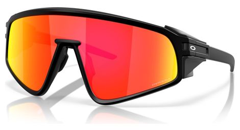 Lunettes oakley latch panel matte black / prizm ruby / ref : 0oo9404-1635