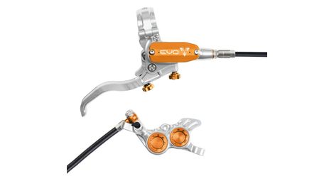 Frein arrière hope tech4 evo gr4 argent / orange durite standard