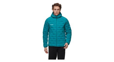 Doudoune Mammut Sender con cappuccio blu Homme