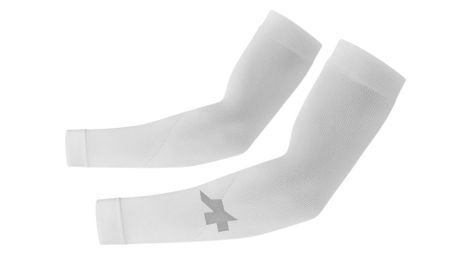 Manchettes Assos Summer UV Protector P1 Blanc