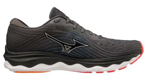 Zapatillas de running mizuno wave sky 6 gris rojo