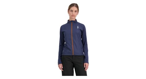 Giacca a vento da donna mons royale redwood merino blue s