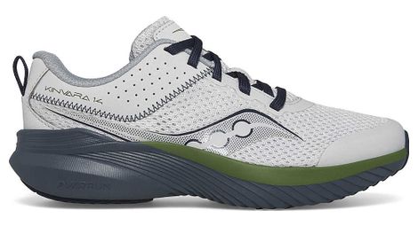 Zapatillas de correr saucony kinvara 14 gris/azul/caqui para niños