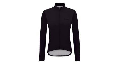 Chaqueta cortaviento unisex santini rtr negra