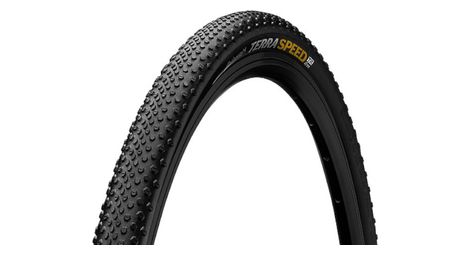 Cubierta Continental Terra Speed Gravel 700mm Tubeless Ready Souple ProTection BlackChili Compound E-Bike E-25 Black