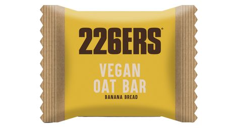 Barre énergétique 226ers vegan oat bar banana bread - 50g