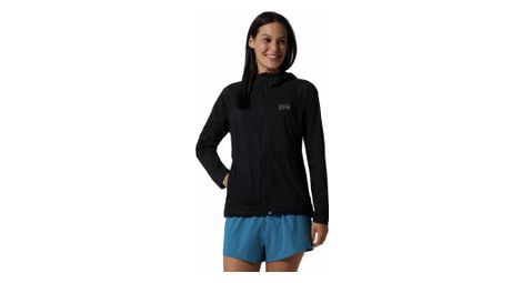 Mountain hardwear kor airshell hoody women's jacket black