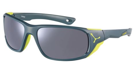 Lunettes cebe jorasses l petrol lime matte zone brown silver af