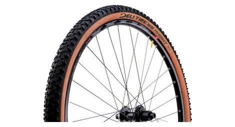 Pneu vtt 27.5x2.10 tr Deli big knight noir/marron tan sa-258 (54-584)