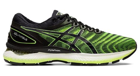 Chaussures running asics gel nimbus 22 homme jaune noir