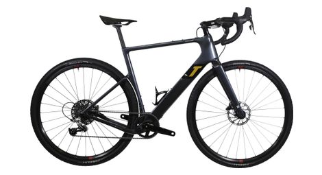 Bicicleta de exhibición - gravel 3t exploro ultra rival 1x11v 700mm negra 2022 56 cm / 176-186 cm