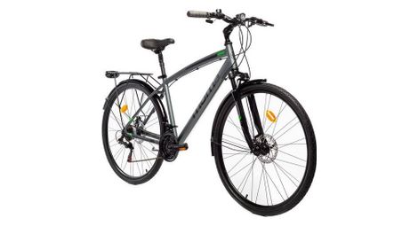 Vtc moma bikes trekking pro 28 shimano 21v gris
