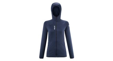 Polaire femme millet lokka hoodie iii bleu