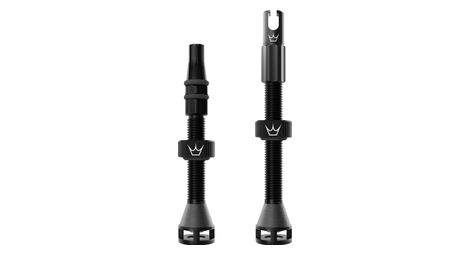 Peaty S Holeshot Fast Flow Tubeless Ventile Mx 42 60 Mm Schwarz