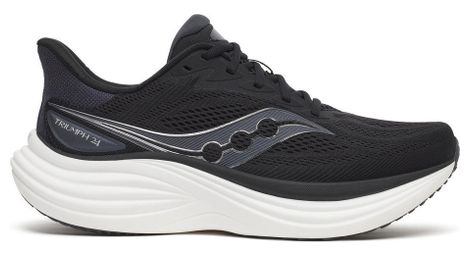 Scarpe da corsa Saucony Triumph 24 Nero/Argento da uomo
