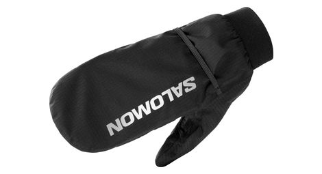 Manoplas salomon bonatti impermeables unisex negro