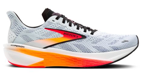 Zapatillas de running brooks hyperion 2 blanco/naranja para mujer