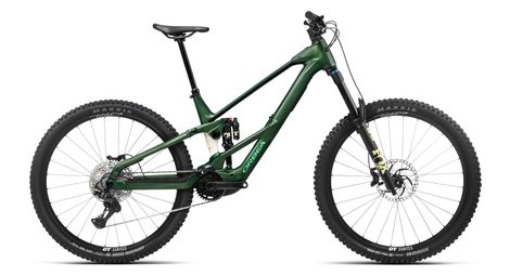 orbea wild lt h10 full suspension electric mountain bike with shimano 12v 800 wh avinox 130 nm 29 inch racing green 2027