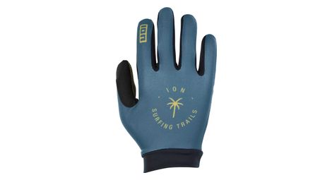 Guanti mtb ion logo blu cosmico unisex