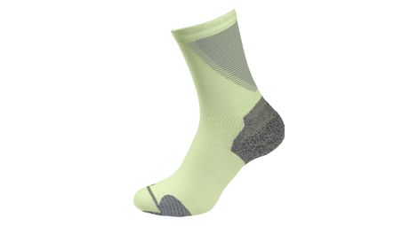Odlo ceramicool crew running socks green