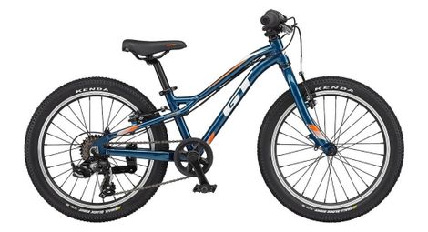 Gt somper ace 7v 20'' 2022 bright teal blue mountain bike semirigida per bambini 6 - 8 anni