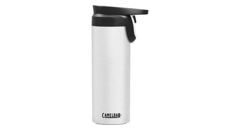 Camelbak forge flow bottiglia d'acqua isolata 16 once 500 ml bianca