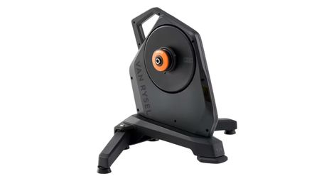 home trainer connected van rysel rcr with zwift cog and click black