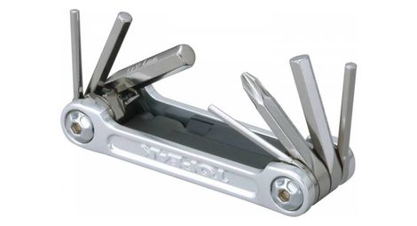 Topeak multi-outils mini 9 pro argent (9 outils)