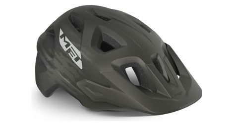 Casque met echo gris mat