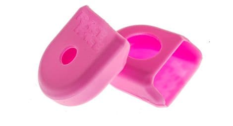 Race face carbon crankarms protections boot pedal pink