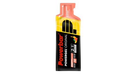 Gel énergétique powerbar powergel original fraise/banane - 41g