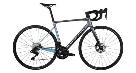 Wilier triestina wilier 0 sl bicicletta da strada shimano ultegra di2 12s 700 mm grigio azzurro 2023 s / 165-170 cm