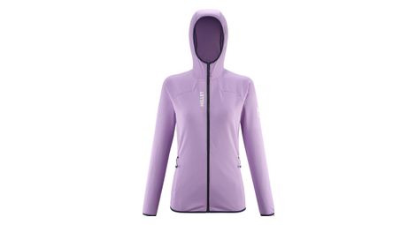 Forro polar mijo lokka hoodie iii violeta para mujer m