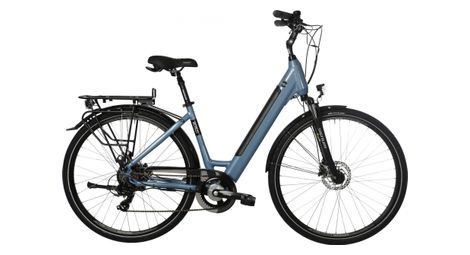 Vélo de ville électrique bicyklet carmen shimano tourney/altus 7v 504 wh 700 mm bleu